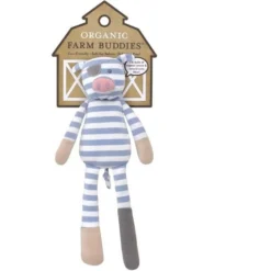 Doudou Peluche Organic Farm Buddies™ Cochon Pirate Apple Park™- Doudou Bio -Jouets En Peluche Soldes apple park doudou peluche organic farm buddies cochon pirate doudou bio 2