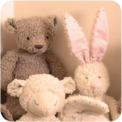 Doudou Lapine FiFi Large (45 Cm) Charlie Bears- Doudou Coton Bio Oeko-tex -Jouets En Peluche Soldes charlie bears doudou lapine fifi large doudou coton bio oeko tex 1 3