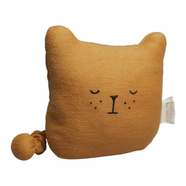 Coussin Boîte à Musique Ours Paresseux Jaune Miel Fabelab® Coton Bio GOTS- Doudou Bio Scandinave 1 Coussin Boîte à Musique Ours Paresseux Jaune Miel Fabelab® Coton Bio GOTS- Doudou Bio Scandinave