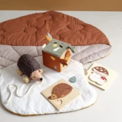 Cube D'activité En Tissus Doux Automne Fabelab® Coton Bio GOTS -Jouet Bio Scandinave -Jouets En Peluche Soldes cube d activite en tissus doux automne fabelab coton bio gots jouet bio scandinave 2