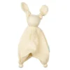 Doudou Bébé Coton Bio Floppy Lange De Mousseline Crème Hoppa®- Doudou Bio GOTS