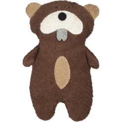 Doudou Bio Efie® Plat Castor 30 Cm Coton Organic - Doudou Bio Naturel Efie