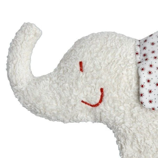 Doudou Bouillotte Efie Noyaux De Cerise Éléphant 30 Cm - Coton Bio Naturel 2 Doudou Bouillotte Efie Noyaux De Cerise Éléphant 30 Cm - Coton Bio Naturel – Image 2