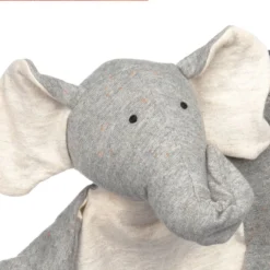 Doudou Éléphant Plat à Nœuds Jersey De Coton Bio Sigikid® 26 Cm - Doudou Bébé -Jouets En Peluche Soldes doudou elephant plat a noeuds jersey de coton bio sigikid 26 cm doudou bebe 2