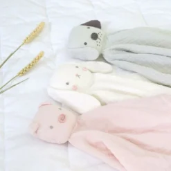 Jouets En Peluche Soldes -Jouets En Peluche Soldes doudou en mousseline de coton bio lapin albetta lange doudou 1