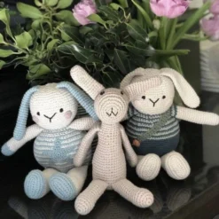 Doudou Lapin Bleu Star 28cm Pebble® Maille Crochet Coton Bio - Doudou Bébé Bio 6 Doudou Lapin Bleu Star 28cm Pebble® Maille Crochet Coton Bio - Doudou Bébé Bio -Jouets En Peluche Soldes doudou lapin bleu star 28cm pebble maille crochet coton bio doudou bebe bio 2