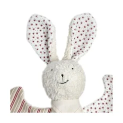 Doudou Lapin Efie Coton Organic Bio 23 Cm - Doudou Bio Naturel Efie -Jouets En Peluche Soldes doudou lapin efie coton organic bio doudou bio naturel efi 2