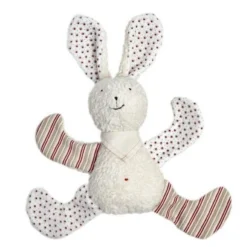 Doudou Lapin Efie Coton Organic Bio 23 Cm - Doudou Bio Naturel Efie