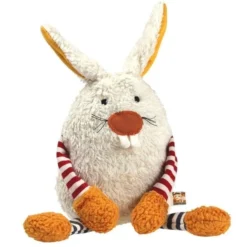 Doudou Lapin Hopp Sac De Laine Lana Natural Wear - Doudou Bébé Bio