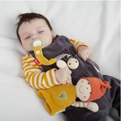 Doudou Lutin 20cm Green Sigikid® Coton Bio & Laine - Peluche Bio -Jouets En Peluche Soldes doudou lutin 20cm green sigikid coton bio laine peluche bio 6