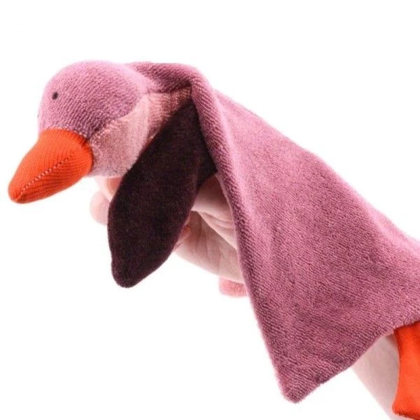 Doudou Marionnette à Doigt Oie Rosalie 30 Cm Nanchen Natur® Coton & Laine Bio- Jouet Bio 3 Doudou Marionnette à Doigt Oie Rosalie 30 Cm Nanchen Natur® Coton & Laine Bio- Jouet Bio – Image 3