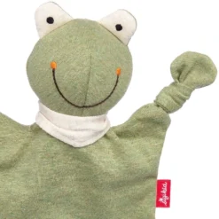 Doudou Naissance Plat à Nœuds Grenouille Verte Jersey De Coton Bio Sigikid® 19 Cm - Doudou Bébé -Jouets En Peluche Soldes doudou naissance plat a noeuds grenouille verte jersey de coton bio sigikid 19 cm doudou bebe 2