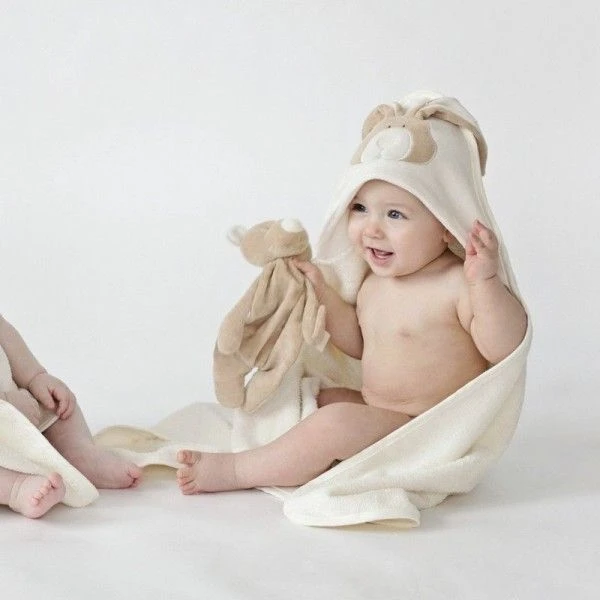 Doudou Ourson Bio Attache Tétine Wooly Organic® Coton Bio 25cm - Doudou Bio GOTS 4 Doudou Ourson Bio Attache Tétine Wooly Organic® Coton Bio 25cm - Doudou Bio GOTS – Image 4