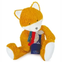 Doudou Peluche Bio Renard 30cm Maïlou Tradition® Coton Bio - Doudou Bio Made In France