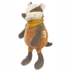 Doudou Peluche Blaireau 29cm Green Sigikid® - Peluche Bio