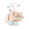 Doudou Peluche Coton Bio Petit Mouton 18 Cm Tikiri® - Jouet Bio