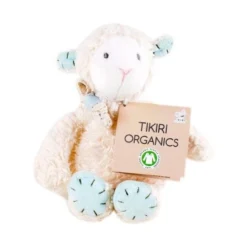 Doudou Peluche Coton Bio Petit Mouton 18 Cm Tikiri® - Jouet Bio