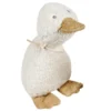 Doudou Peluche Efie Canard Naturel 32 Cm - Doudou Coton Bio Vegan