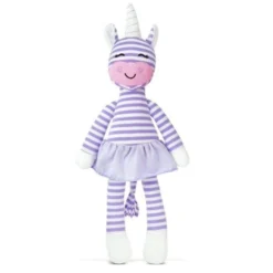 Doudou Peluche Licorne Cupcake 38 Cm Apple Park™-Jouets Bio Apple Park™