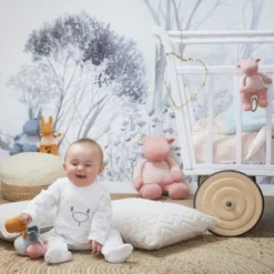 Doudou Peluche Musicale Coton Bio Lola Rose Noukie's® - Bébé Bio -Jouets En Peluche Soldes doudou peluche musicale coton bio lola rose noukie s bebe bio 3