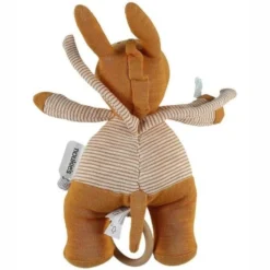 Doudou Peluche Musicale Coton Bio Paco Ocre Noukie's® - Bébé Bio -Jouets En Peluche Soldes doudou peluche musicale coton bio paco ocre noukie s bebe bio 2