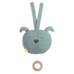 LÄSSIG Doudou Peluche Musicale Tricotée Little Chums Chien Lässig® Coton Bio Gots - Doudous Et Hochets Bio -Jouets En Peluche Soldes doudou peluche musicale tricotee little chums chien laessig coton bio gots doudous et hochets bio 2