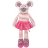 Doudou Peluche Organic Farm Buddies™ Souris Ballerine 35cm - Doudou Bio
