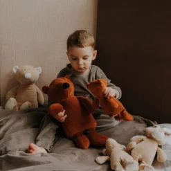 Doudou Peluche Ours Caramel Wooly Organic® Coton Bio 17 Cm - Doudou Bio GOTS -Jouets En Peluche Soldes doudou peluche ours caramel wooly organic coton bio 17 cm doudou bio gots 3