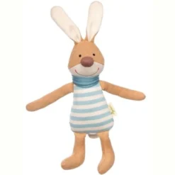 Doudou Peluche Sigikid® Lapin Pantin Tricoté Green 27cm - Peluche Lapin