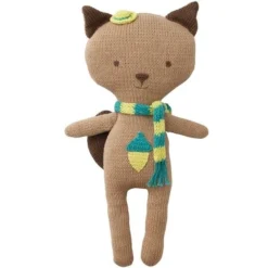 Doudou Peppa® Tricot Bio Ecureuil - Doudou Bio Equitable