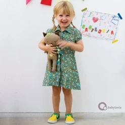 Doudou Peppa® Tricot Bio Ecureuil - Doudou Bio Equitable -Jouets En Peluche Soldes doudou peppa tricot bio ecureuil doudou bio equitable 3