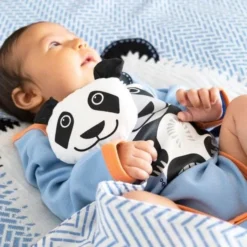 Doudou Plat 28cm Coton Bio Panda Coq En Pâte® - Doudou Coton Bio 8 Doudou Plat 28cm Coton Bio Panda Coq En Pâte® - Doudou Coton Bio -Jouets En Peluche Soldes doudou plat 28cm coton bio panda coq en pate doudou coton bio 2