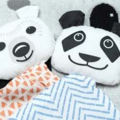 Doudou Plat 28cm Coton Bio Panda Coq En Pâte® - Doudou Coton Bio 9 Doudou Plat 28cm Coton Bio Panda Coq En Pâte® - Doudou Coton Bio -Jouets En Peluche Soldes doudou plat 28cm coton bio panda coq en pate doudou coton bio 3