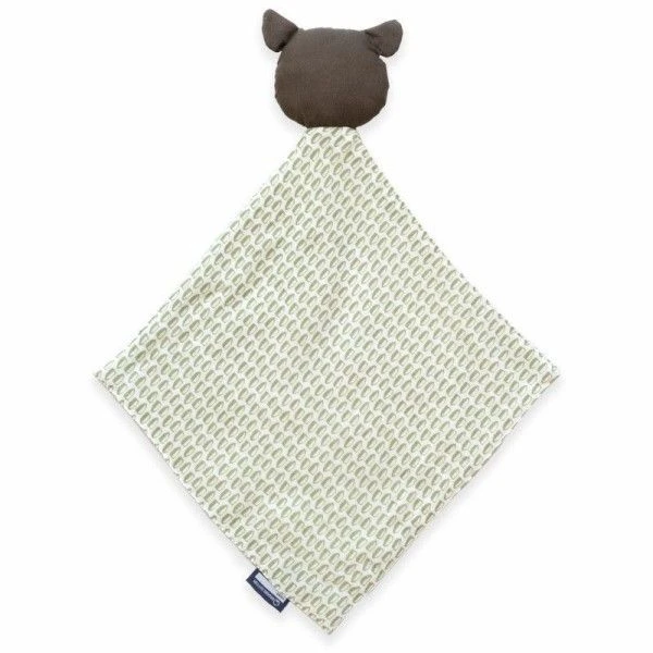 Doudou Plat 28cm Coton Bio Rhinocéros Coq En Pâte® - Doudou Coton Bio 2 Doudou Plat 28cm Coton Bio Rhinocéros Coq En Pâte® - Doudou Coton Bio – Image 2