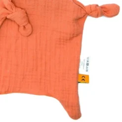 Doudou Plat à Nœuds Coton Bio Lion APunt Barcelona®- Doudou Bébé Bio -Jouets En Peluche Soldes doudou plat a noeuds coton bio lion apunt barcelona doudou bebe bio 2