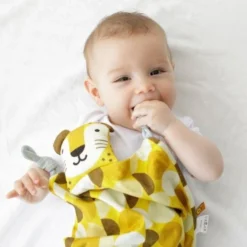 Doudou Plat à Nœuds Coton Naturel Oeko Tex Léopard APunt Barcelona®- Doudou Bébé -Jouets En Peluche Soldes doudou plat a noeuds coton naturel oeko tex leopard apunt barcelona doudou bebe 2