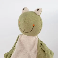 Doudou Plat à Nœuds Grenouille Jersey De Coton Bio Sigikid® 26 Cm - Doudou Bébé -Jouets En Peluche Soldes doudou plat a noeuds grenouille jersey de coton bio sigikid 26 cm doudou bebe 4