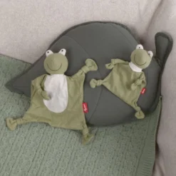 Doudou Plat à Nœuds Grenouille Jersey De Coton Bio Sigikid® 26 Cm - Doudou Bébé -Jouets En Peluche Soldes doudou plat a noeuds grenouille jersey de coton bio sigikid 26 cm doudou bebe 5