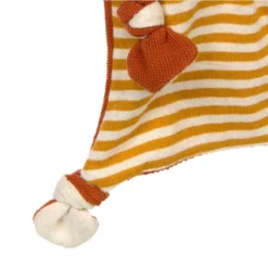 Doudou Plat à Nœuds Renard Tricoté Coton Sigikid®24 Cm - Doudou Plat Coton Naturel -Jouets En Peluche Soldes doudou plat a noeuds renard tricote coton sigikid 24 cm doudou plat coton naturel 2