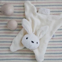 Doudou Plat Anika Lapin Écru Coton Bio Franck & Fischer® - Doudou Plat Coton Bio -Jouets En Peluche Soldes doudou plat anika lapin ecru coton bio franck fischer peluche coton bio 3