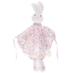Doudou Plat Caoutchouc Naturel & Coton Havah La Lapine 28cm Meiya & Alvin® - Jouet Bio