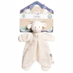 Doudou Plat Coton Bio & Caoutchouc Naturel Bahbah L'agneau Tikiri® - Jouet Bio -Jouets En Peluche Soldes doudou plat coton bio caoutchouc naturel bahbah l agneau tikiri jouet bio 2
