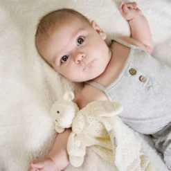 Doudou Plat Coton Bio & Caoutchouc Naturel Bahbah L'agneau Tikiri® - Jouet Bio -Jouets En Peluche Soldes doudou plat coton bio caoutchouc naturel bahbah l agneau tikiri jouet bio 5