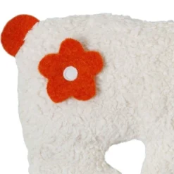 Doudou Plat Coton Bio Ours Polaire39 Cm - Doudou Efie -Jouets En Peluche Soldes doudou plat coton bio ours polaire doudou efie 2