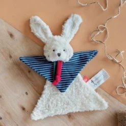 Doudou Plat Lapin 22 Cm Maïlou Tradition® Coton Bio - Doudou Bio Fait En France -Jouets En Peluche Soldes doudou plat lapin 22 cm mailou tradition coton bio doudou bio fait en france 2