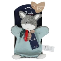 Doudou Plat Marionnette Ane 25 Cm Maïlou Tradition® Coton Bio - Doudou Bio Fait En France -Jouets En Peluche Soldes doudou plat marionnette ane 25 cm mailou tradition coton bio doudou bio fait en france 2