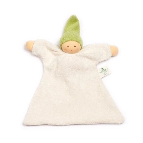 Doudou Plat Nanchen® Natur Poupée Coton Bio Eponge (Kba) Écru Et Vert Amande 21 Cm - Jouets Bio 1 Doudou Plat Nanchen® Natur Poupée Coton Bio Eponge (Kba) Écru Et Vert Amande 21 Cm - Jouets Bio