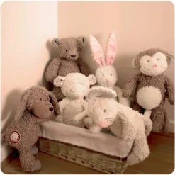 Doudou Singe MeMe Large (45cm) Charlie Bears- Doudou Coton Bio -Jouets En Peluche Soldes doudou singe meme large charlie bears doudou coton bio 1 2