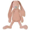 Grand Doudou Lapin Richie Vieux Rose En Lin 41 Cm Happy Horse - Doudou Pour Bébé