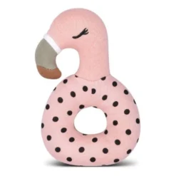 Hochet Bio Flamant Rose Franny Apple Park™-Jouets Bio Apple Park™
